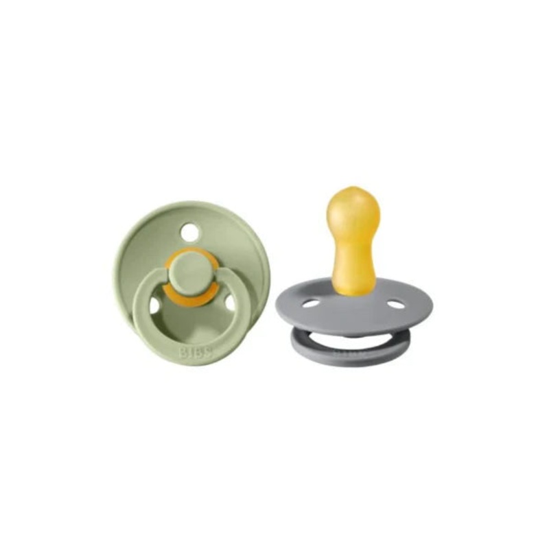 BIBS Pacifier 2 Pack – Sage + Cloud