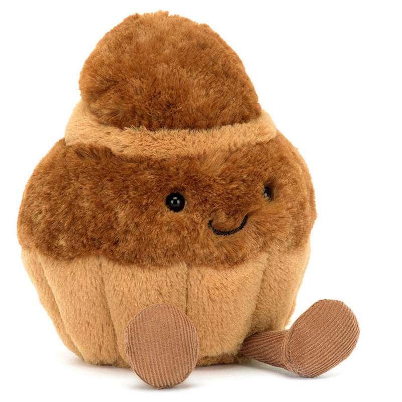 Jellycat Amuseables Brigitte Brioche, 4″