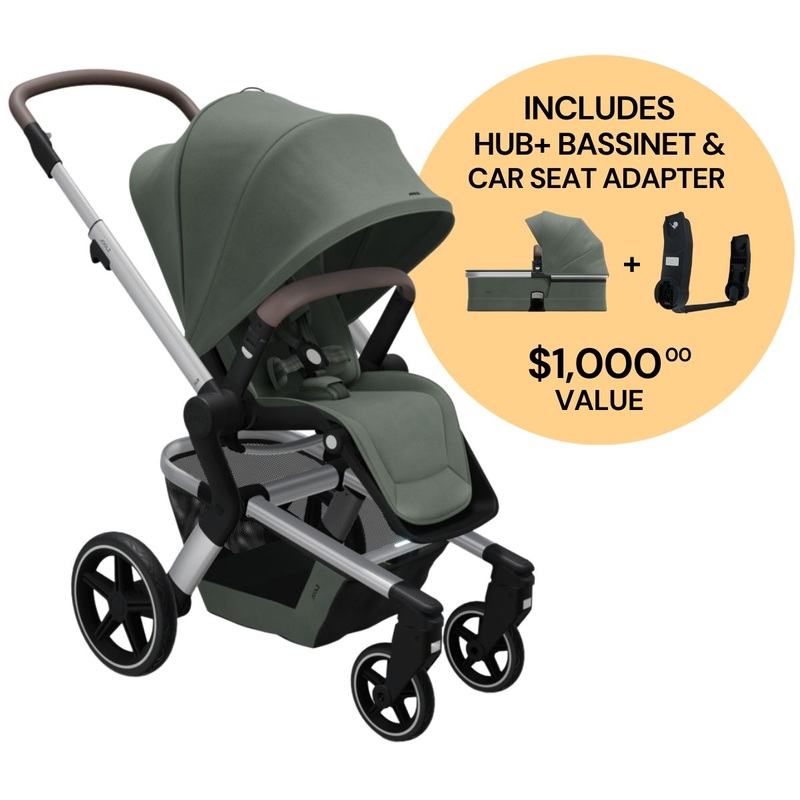 Joolz Hub+ Newborn Ready Bundle – Marvellous Green
