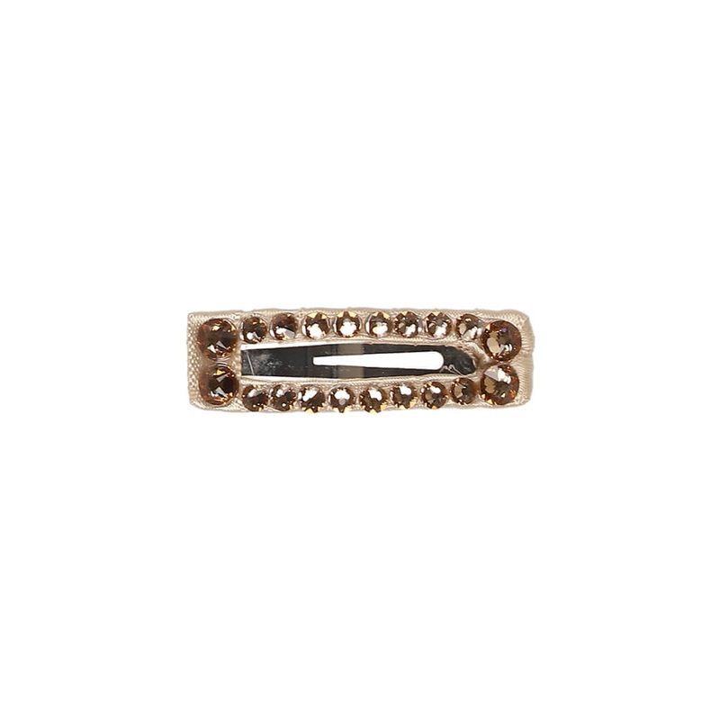 Nilo Baby Swarovski Rectangle Hair Clip Small