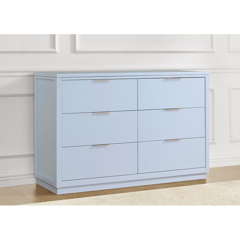 Forever 6 Drawer Dresser with Changing Top and Interlocking Drawers – Classic Collection