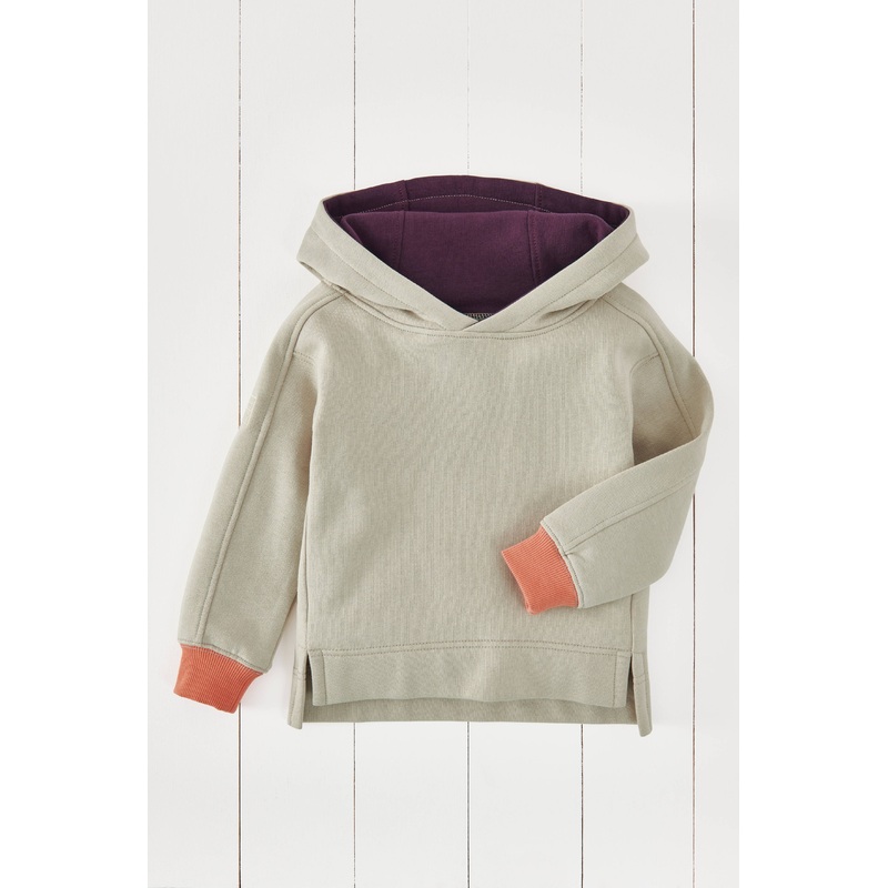 Grass & Air – Geothermal Grey Kids Hoodie