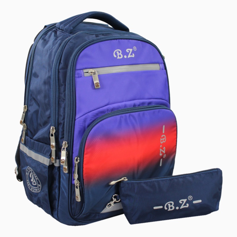 Navy School Set – 20 Inches (Backpack + Pencil Case)