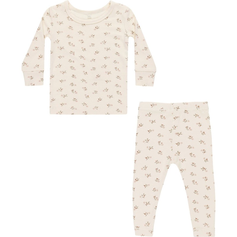 Quincy Mae Bamboo Pajama Set | Holly Berry