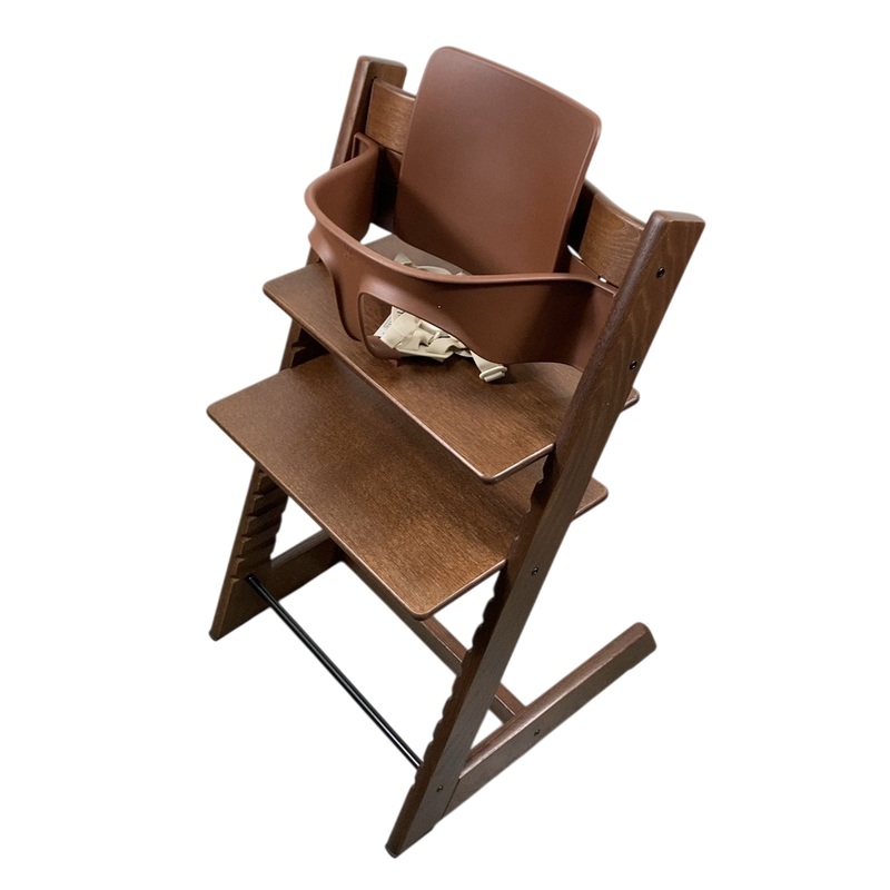 Stokke Tripp Trapp High Chair With Baby Set, 2, Oak Warm Brown