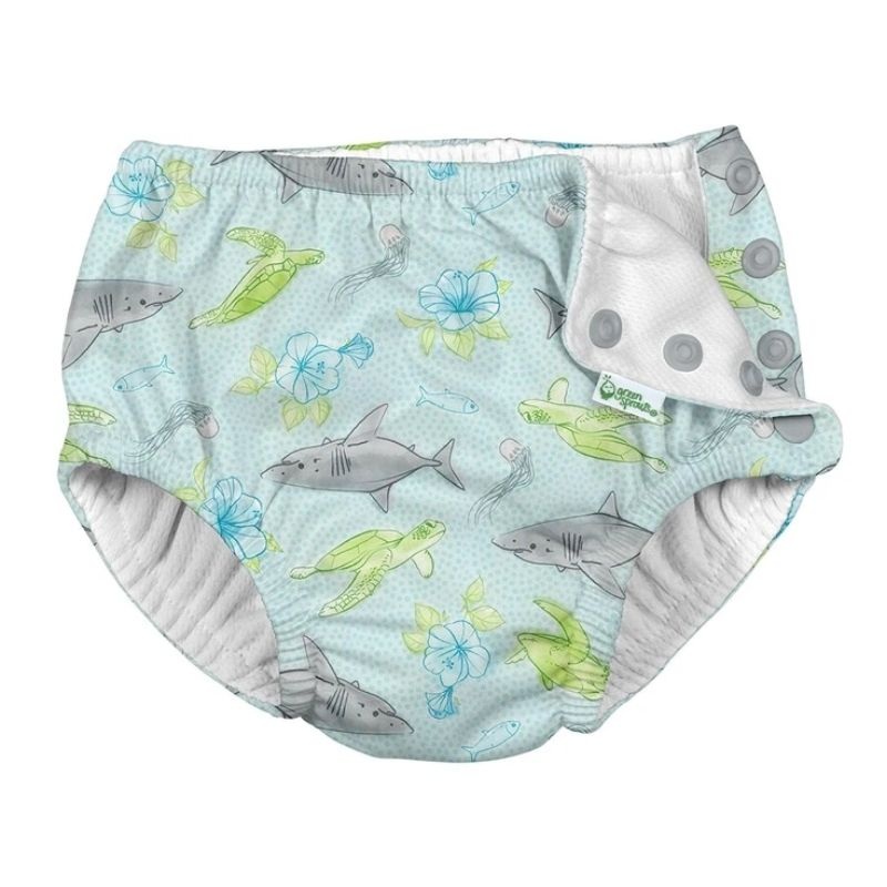 Snap Reusable Absorbent Swim Diaper