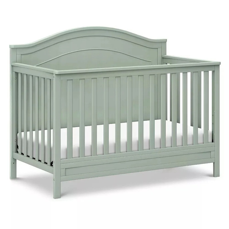 Charlie 4-in-1 Convertible Crib – Light Sage