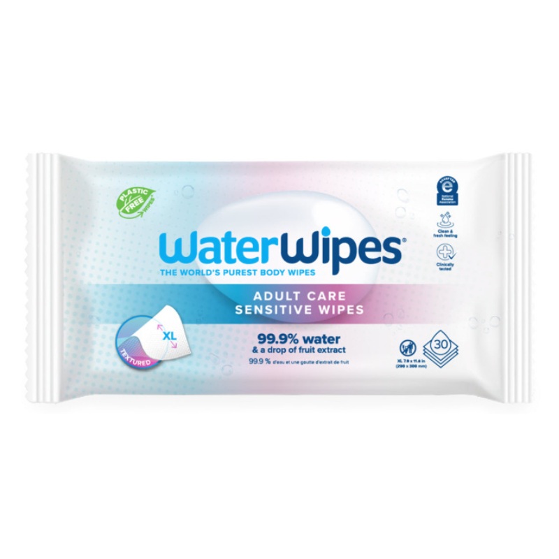 Adult Care Sensitive Wipes – 30 Pack