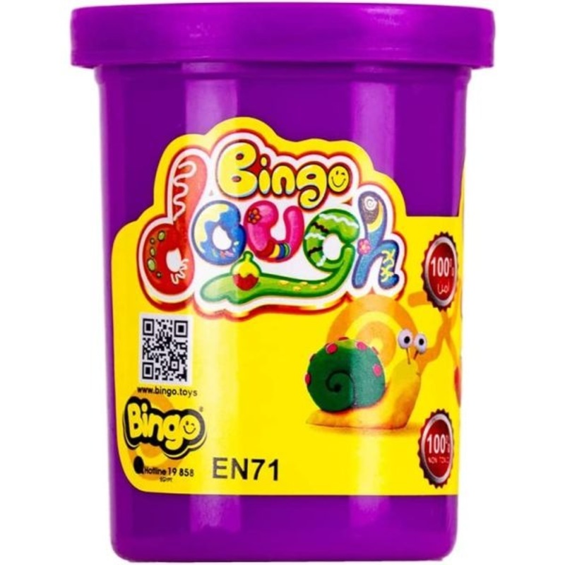 Bingo Dough Can 56gm – Purple