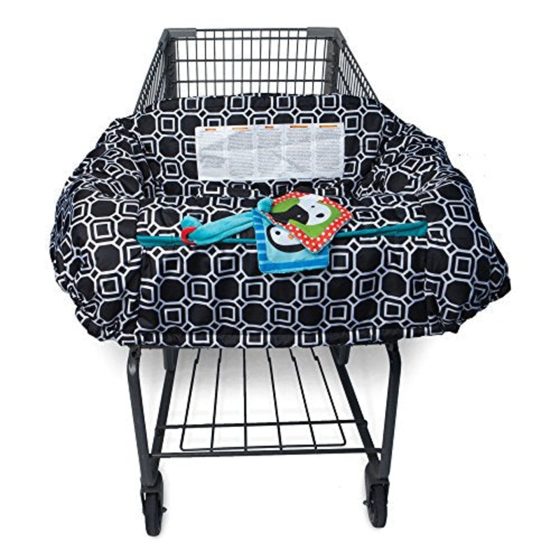 Boppy Shopping Cart and High Chair Cover, City Squares