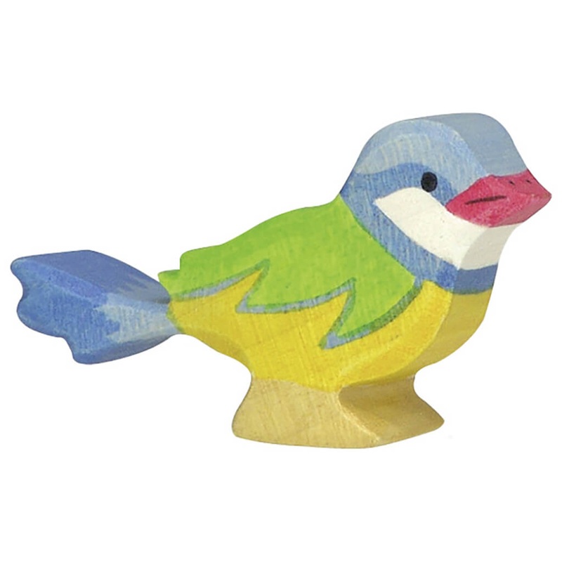 Holztiger Wooden Animal Blue Tit