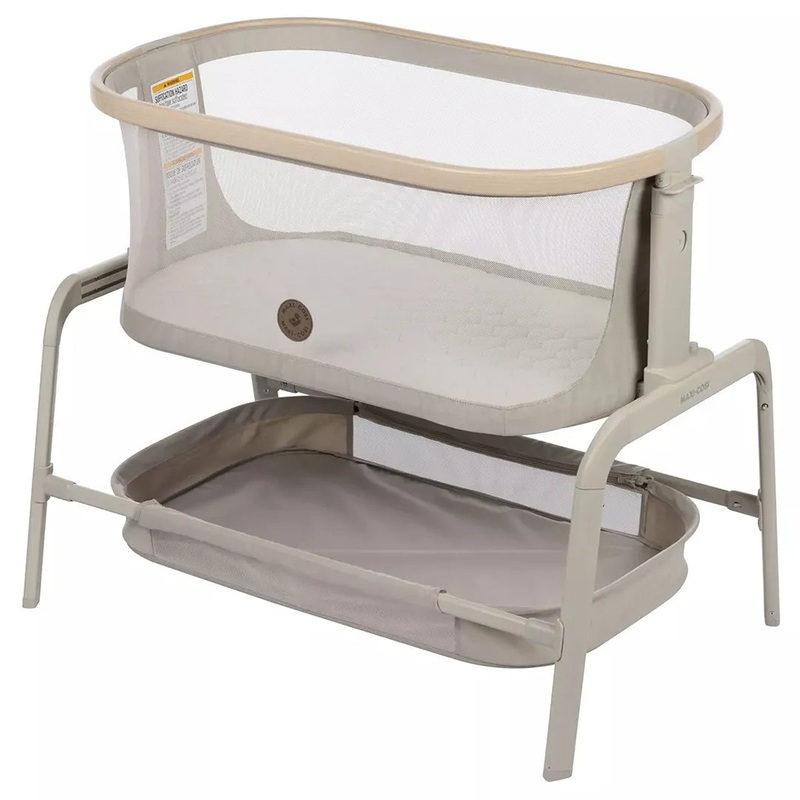 Iora Bedside Bassinet – Classic Oat (See Description)
