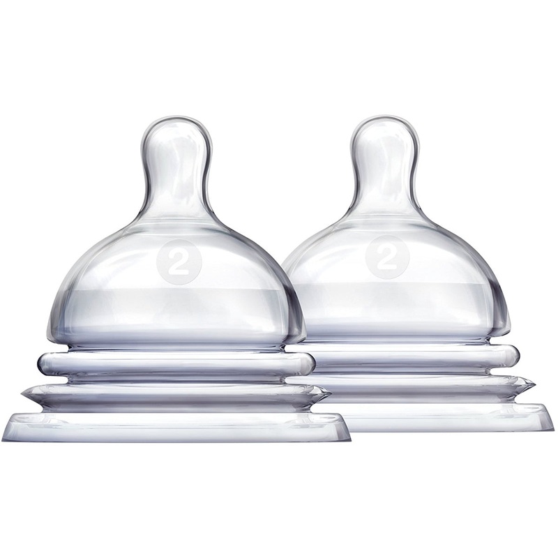 Munchkin LATCH Bottle Nipple, Stage 2 – 2 Pack
