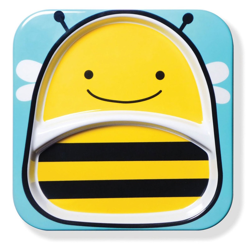 Skip Hop Zoo Divided Plate – Bee