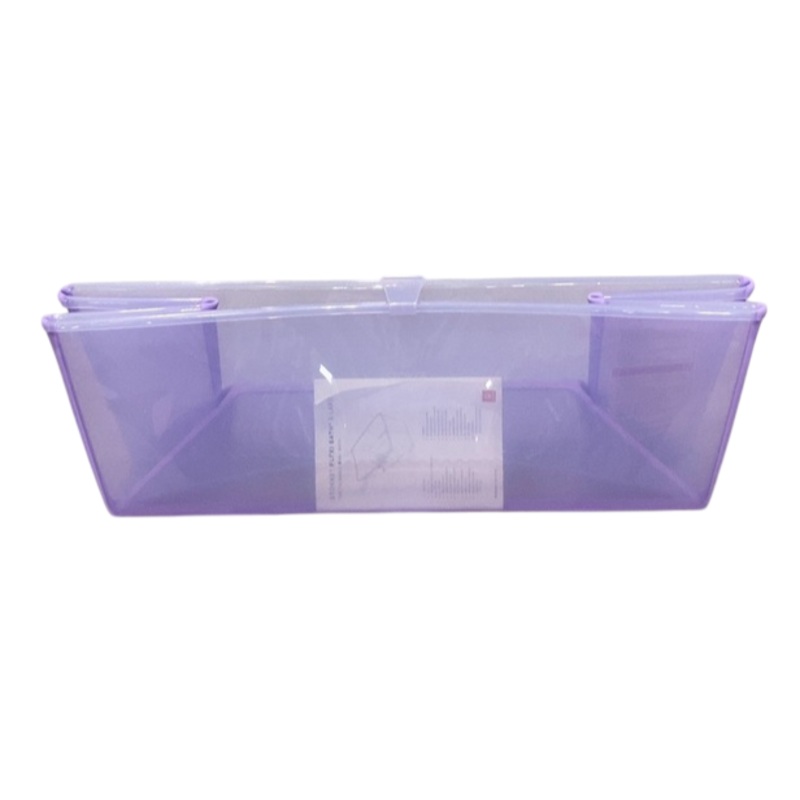 Stokke Flexi Bath Foldable Baby Bathtub, Transparent Lavendar, XLarge
