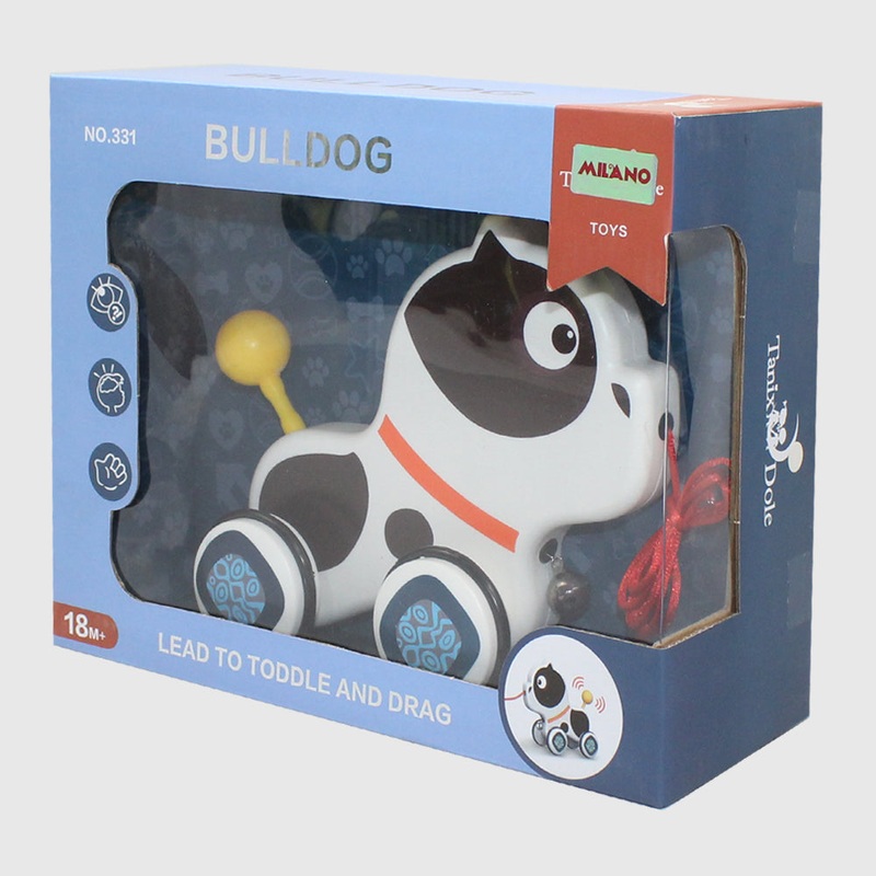 Tanix Dole – Bulldog Push And Pull Toy