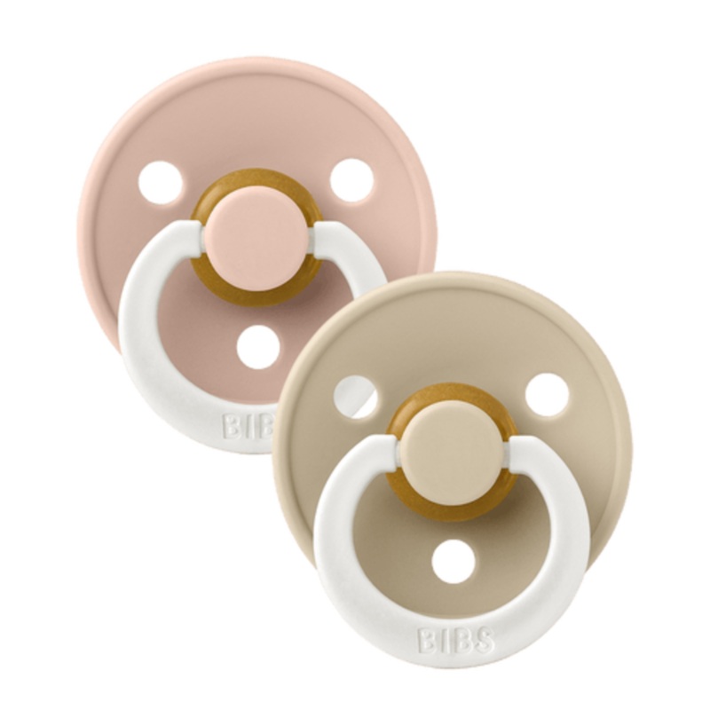 BIBS Night Vanilla & Blush – Size 2 (Pack Of 2)