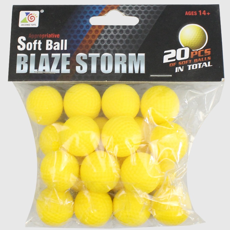 Blaze Storm Soft Balls (20 pcs)