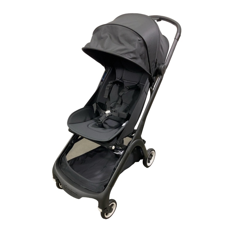 Bugaboo Butterfly Stroller, 2024, Black, Midnight Black, Midnight Black
