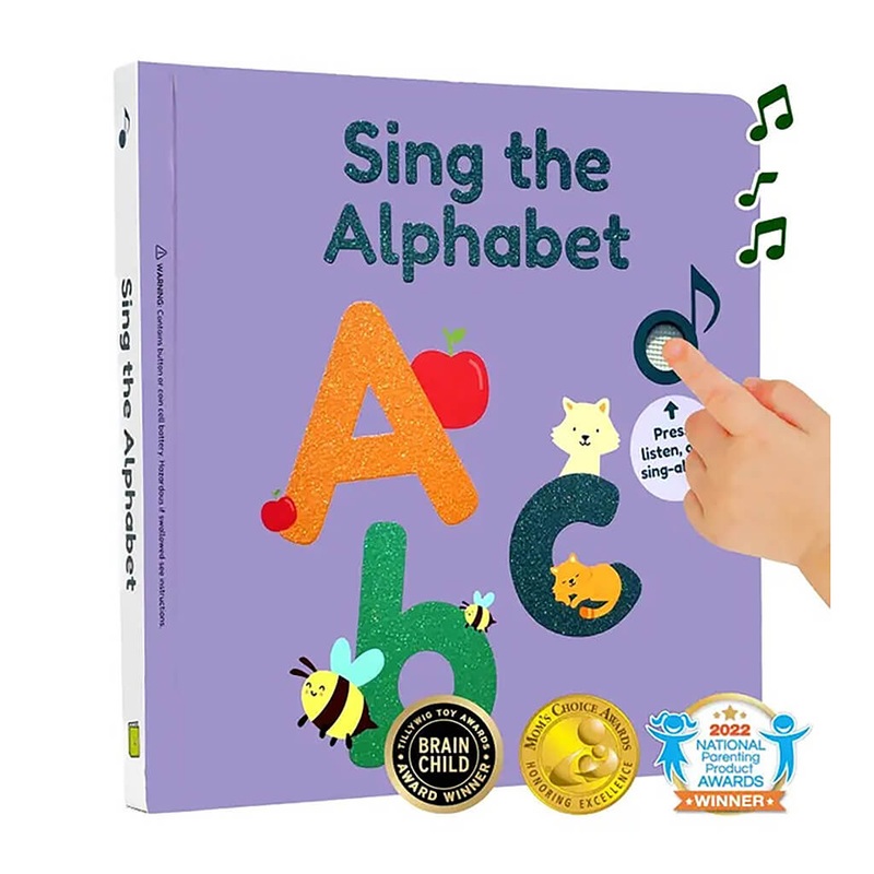 Cali’s Books Sing The Alphabet – USB-C Rechargeable