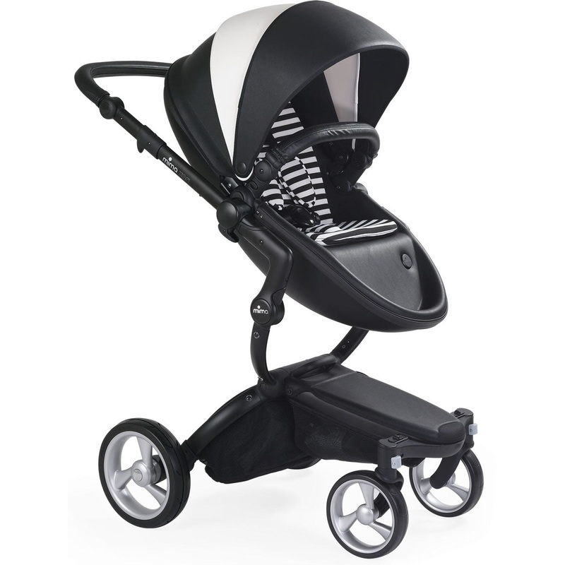 Mima Xari Complete Stroller, Black – Black & White