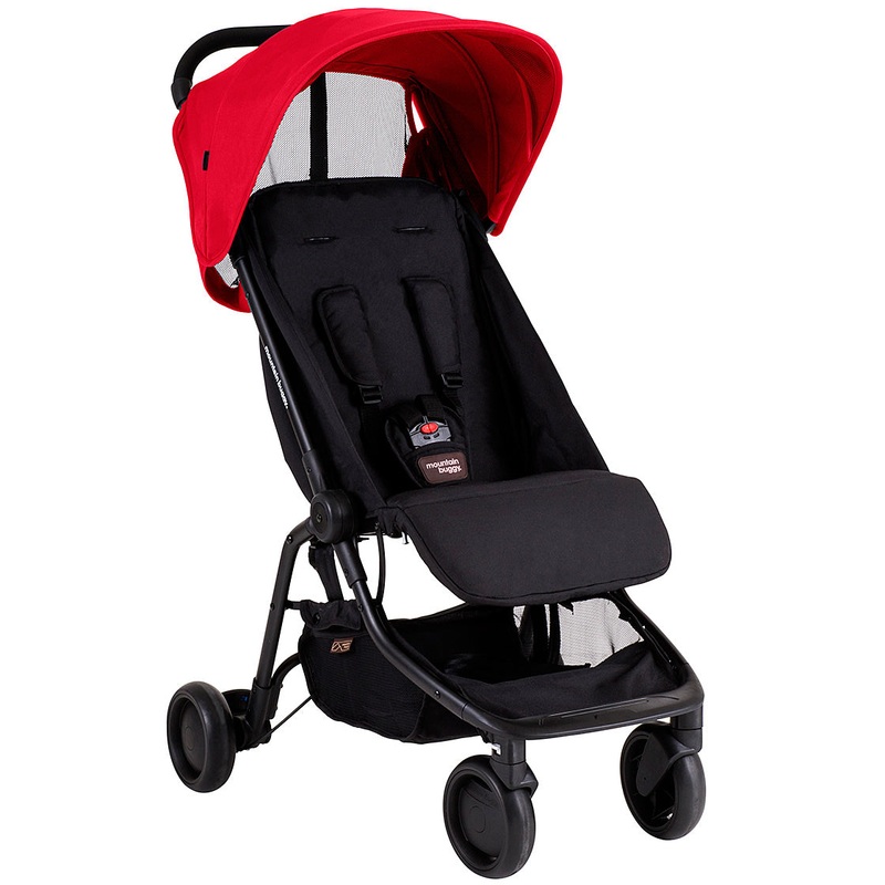 Mountain Buggy Nano Travel Compact Stroller – Ruby