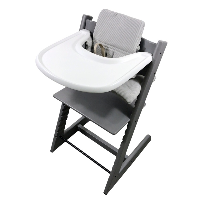 Stokke Tripp Trapp Complete High Chair, Nordic Grey, Storm Grey