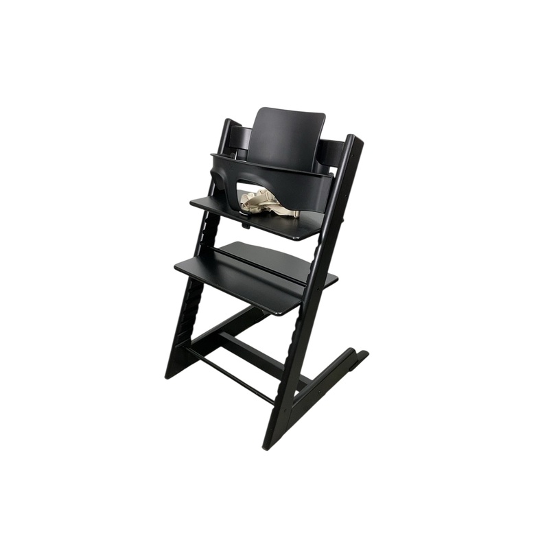 Stokke Tripp Trapp High Chair With Baby Set, 2, Black
