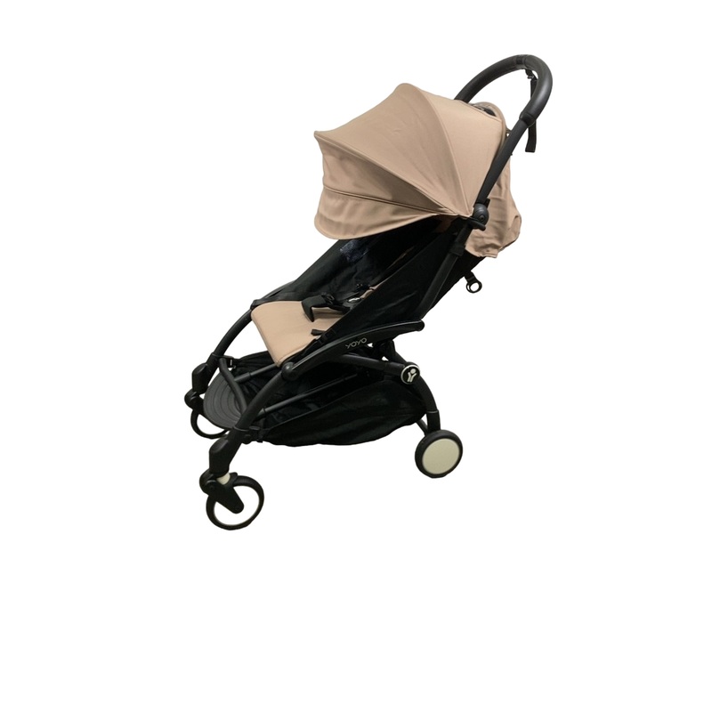 Stokke YOYO3 Complete Stroller, Black, 2024, Taupe