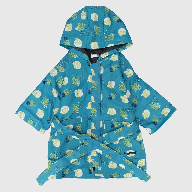 Unisex Puffy Fish Swim Robe