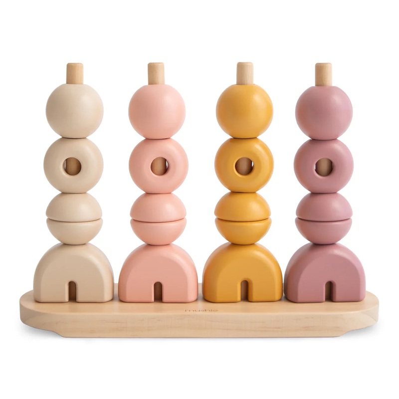 Wooden Multi Shape Stacker – Sunrise