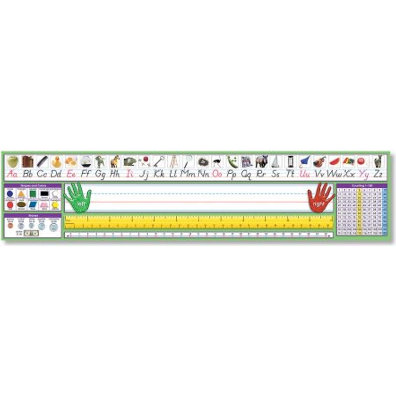 Adhesive Primary Modern Manuscript Desk Plates