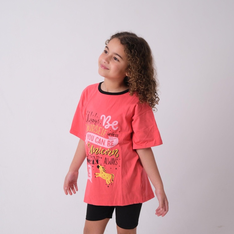 “Be A Unicorn” Short-Sleeved Pajama