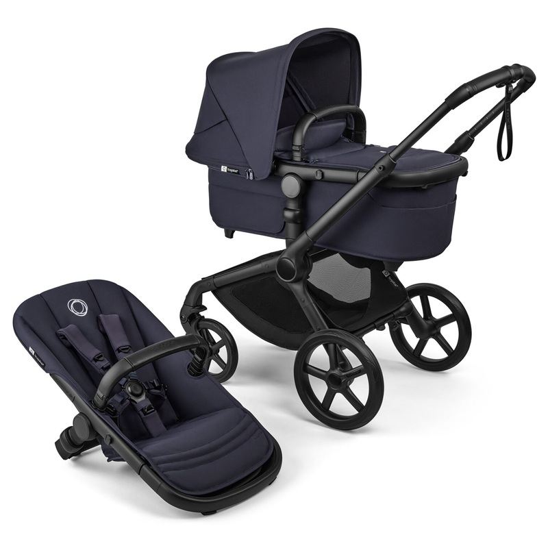 Bugaboo Fox 5 Renew Complete Stroller – Black / Deep Indigo / Deep Indigo