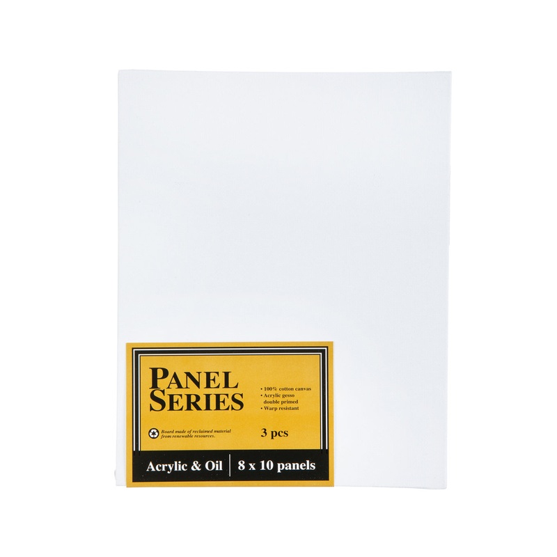 CANVAS PANELS 8X10 3PK