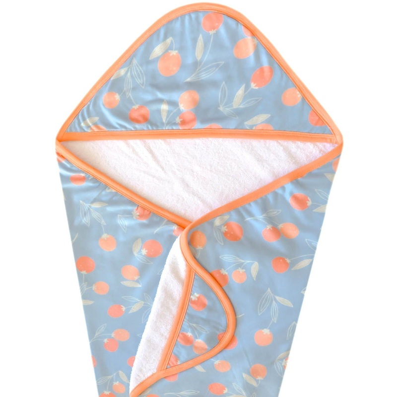 Copper Pearl Premium Baby Knit Hooded Towel | Clementine