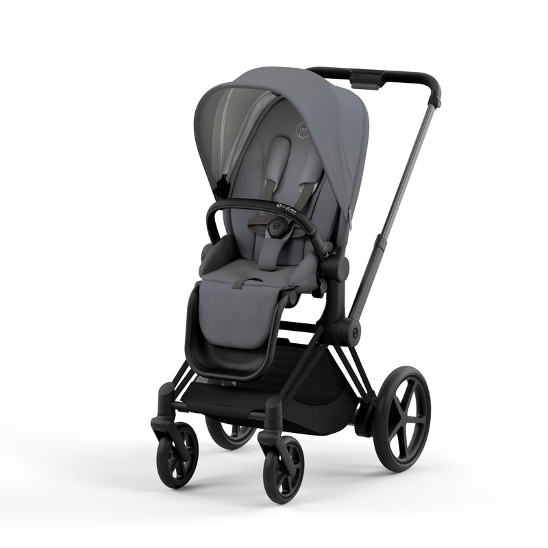 Cybex ePriam 2 Complete Stroller Matte Black/Black