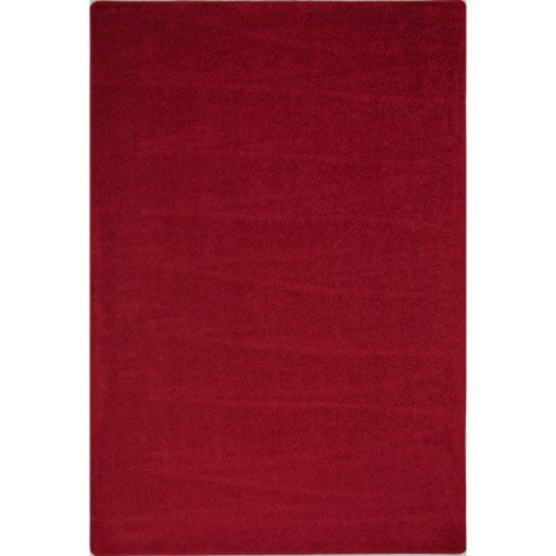 Endurance Solid Color Rug, 12′ x 18′ Rectangle, Burgundy