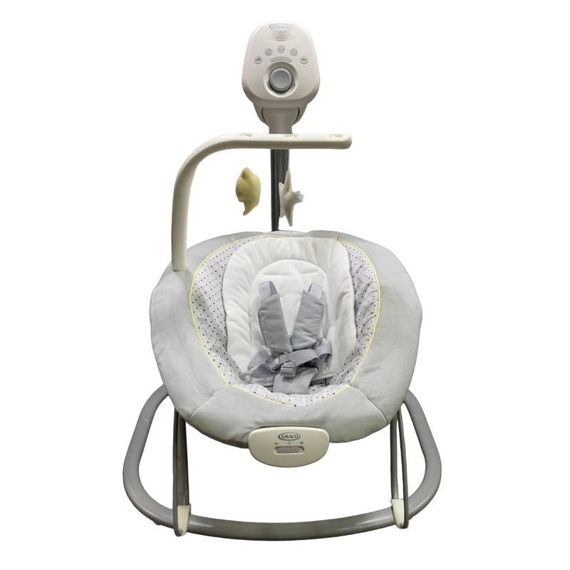 Graco Sway2Me Portable Baby Swing and Bouncer Seat, Watson Collection
