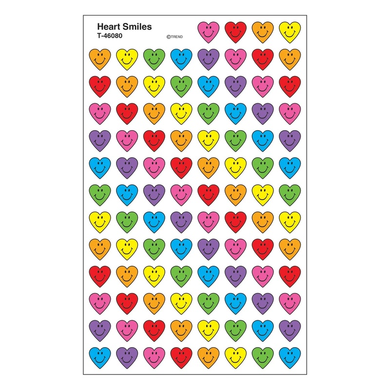 Heart Smiles superShapes Stickers