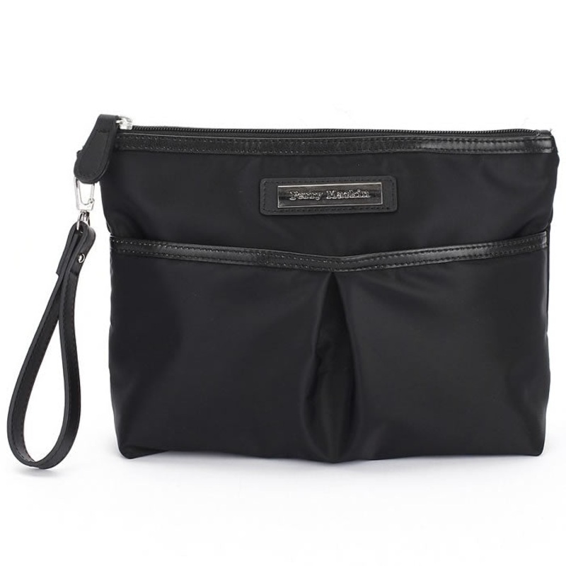Perry Mackin Carry Clutch – Black