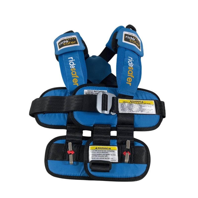 Ride Safer Travel Vest, Blue, Large