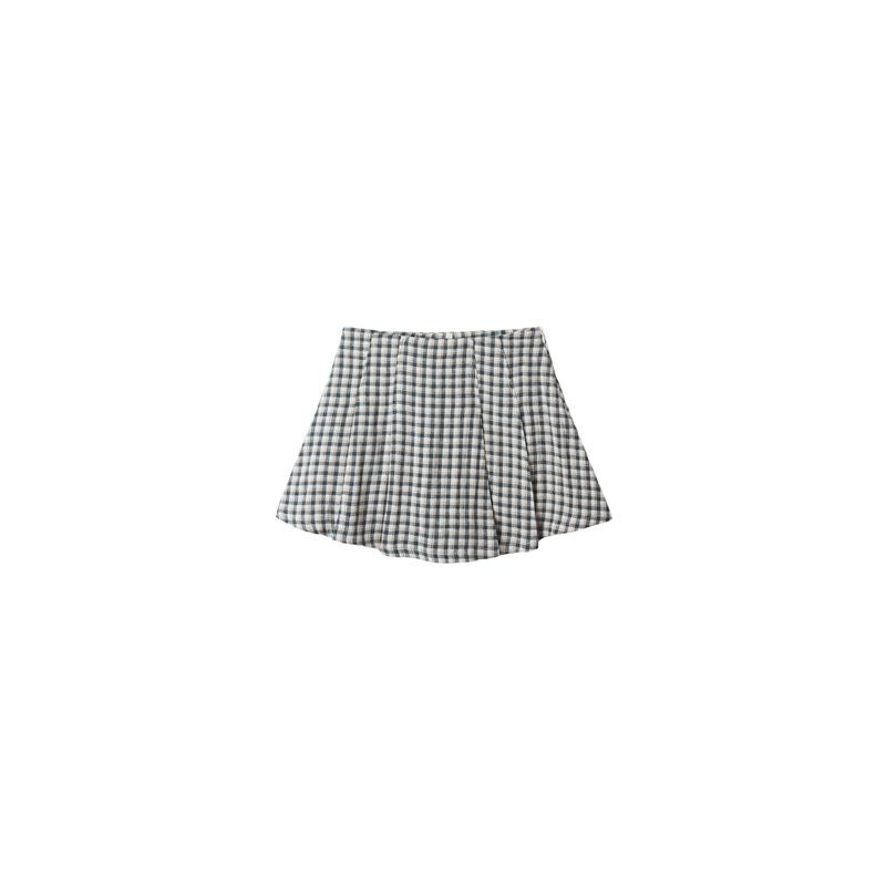 Rylee + Cru Pleated Mini Skirt – Navy