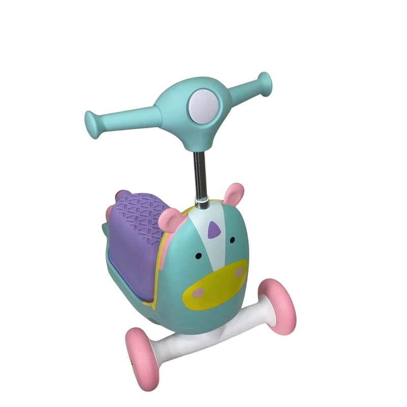 Skip Hop 3 In 1 Ride On Scooter, Unicorn