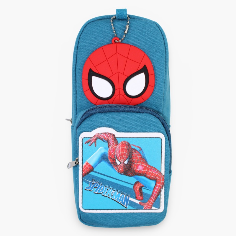 Spiderman Pencil Case – Turquoise