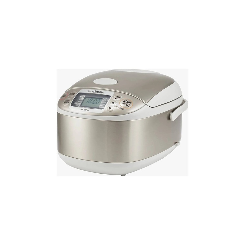 5.5 Cup Micom Rice Cooker and Warmer – Stainless – NS-TSC10A
