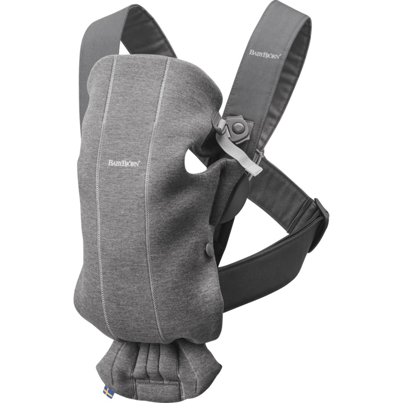 BabyBjrn Carrier Mini in Dark Gray Jersey