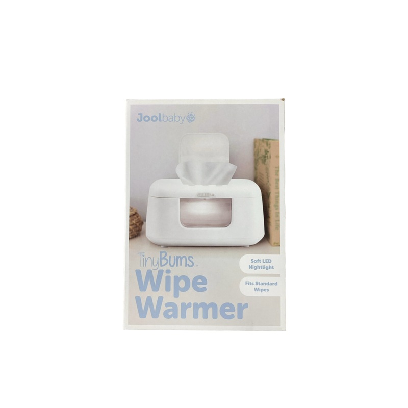 Jool TinyBums Baby Wipe Warmer And Dispenser With LED Light, White