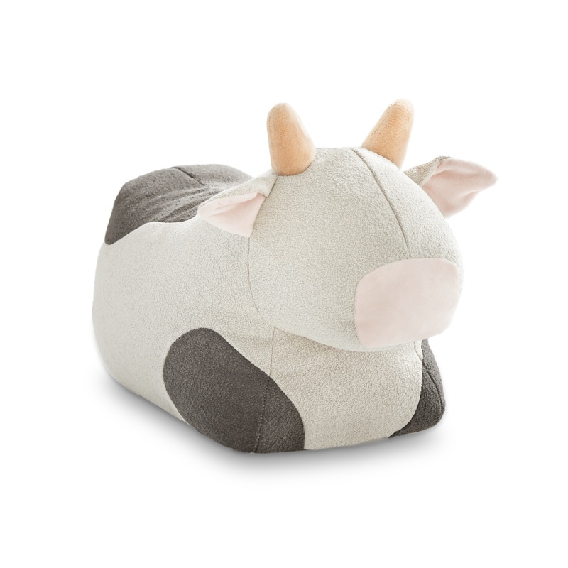 Little Lamb Kind Moo Moo Cow Pouf