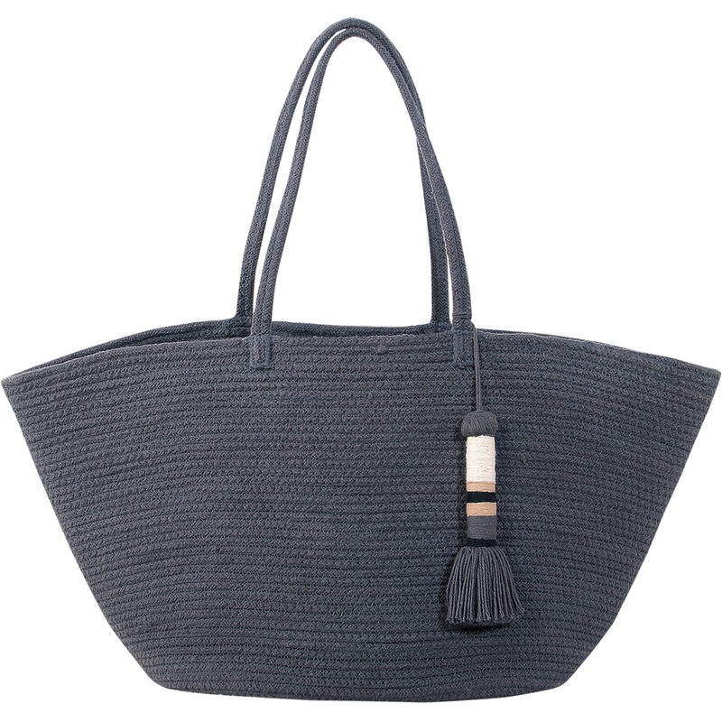 Lorena Canals Basket Cistell – Dark Grey (2’2″ x 7″)